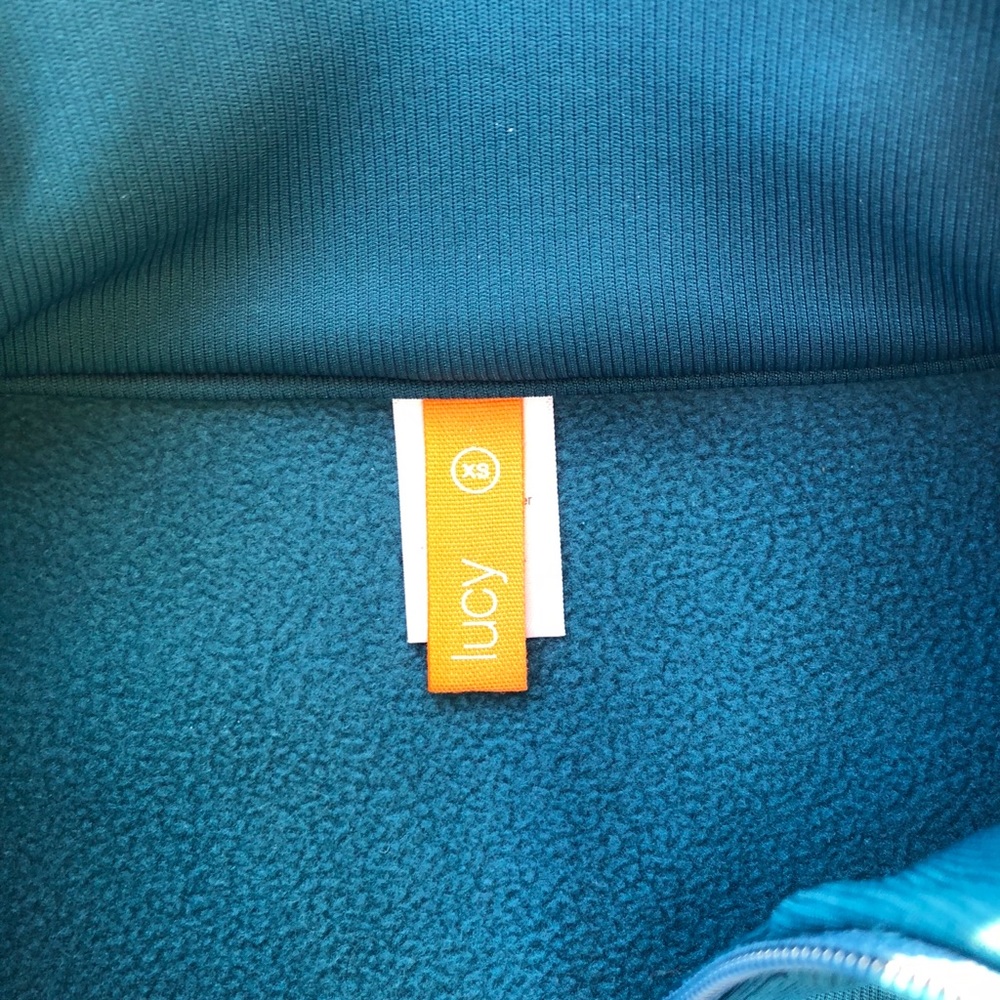 Lucy teal blue size xs jacket - Picture 2 of 6